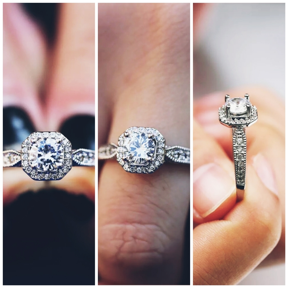 925 Sterling Silver Cubic Zirconia Ring